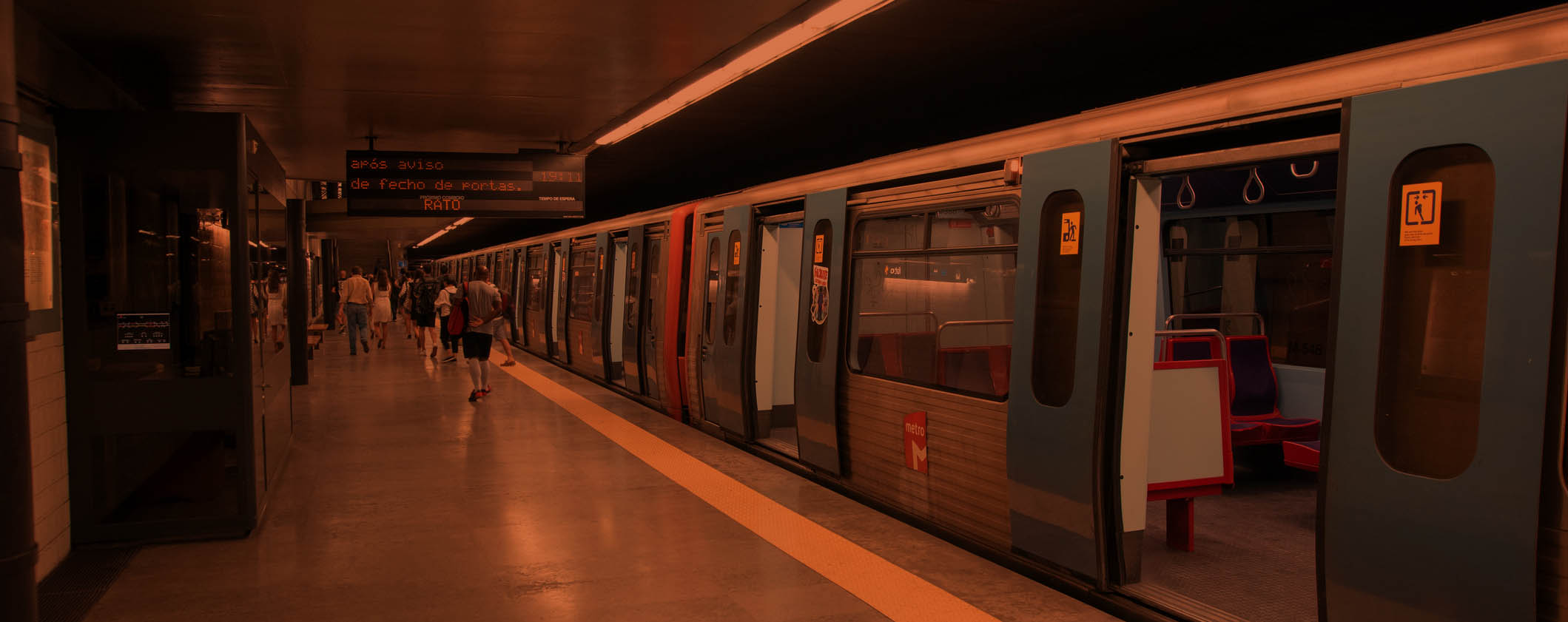 metro station