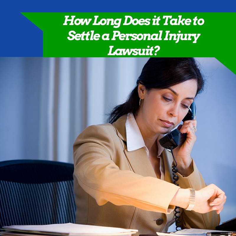 How Long Does it Take to Settle a Personal Injury Lawsuit?