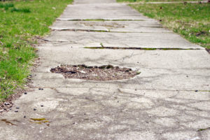 Slip and Fall on a Sidewalk